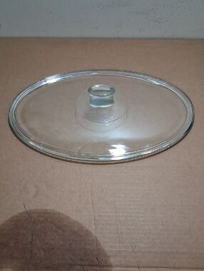 LD (only) Fits  4 Qt Corning Ware French White Oval Casserole Dish